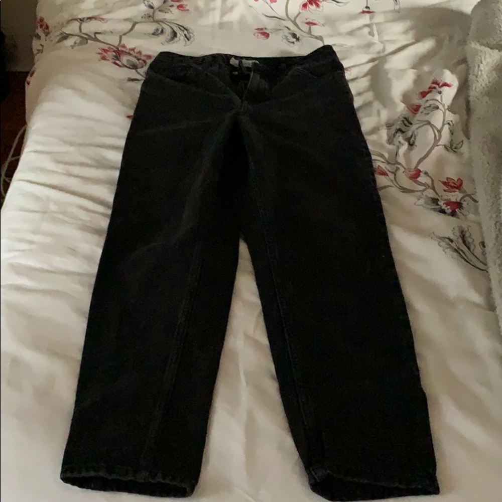 Top shop Black Mom jeans